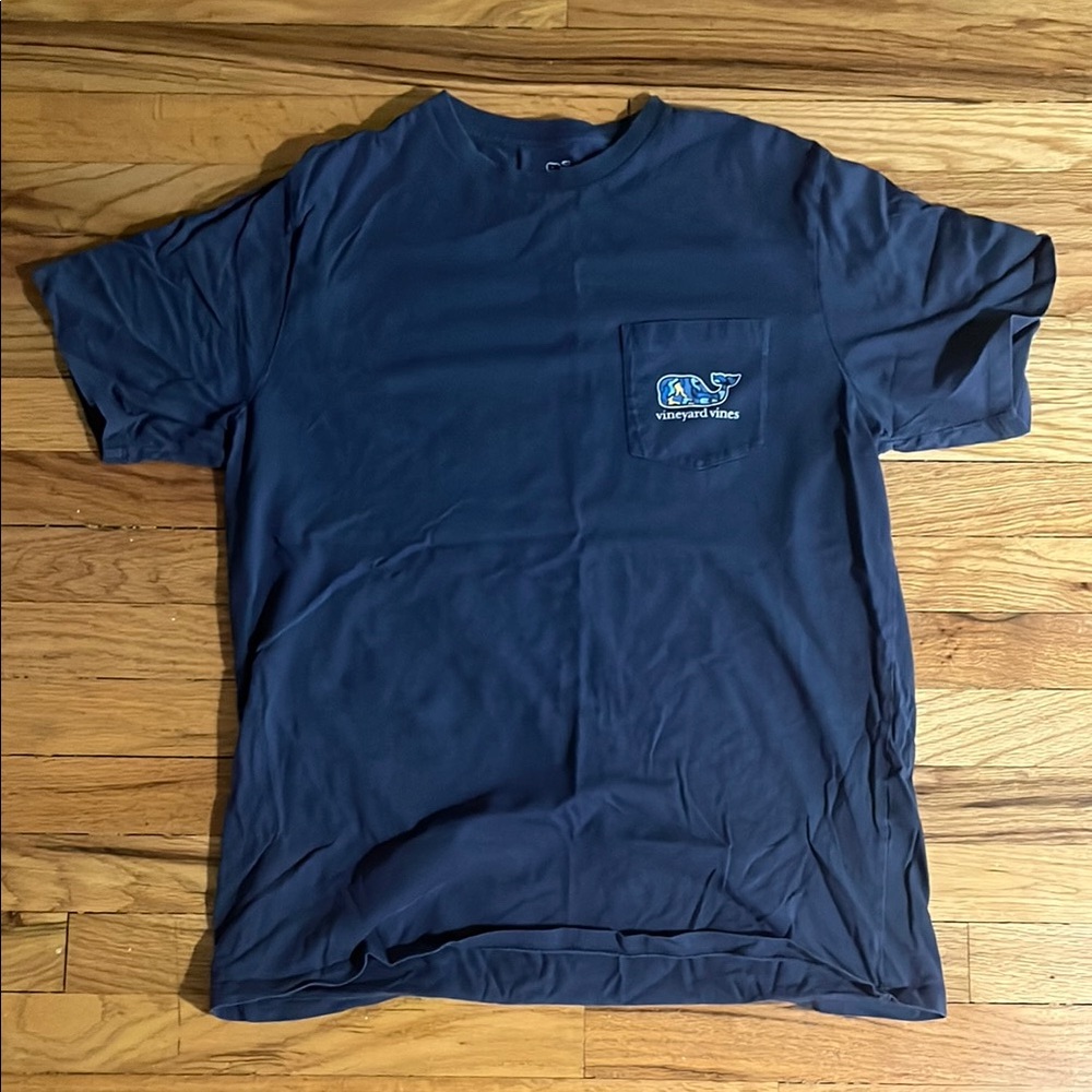 Vineyard Vines Men's Deep Blue Short Sleeve Tee